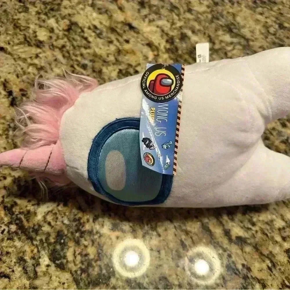 AMONG‎ US Tokido  Unicorn White Plushie Official Merch 11